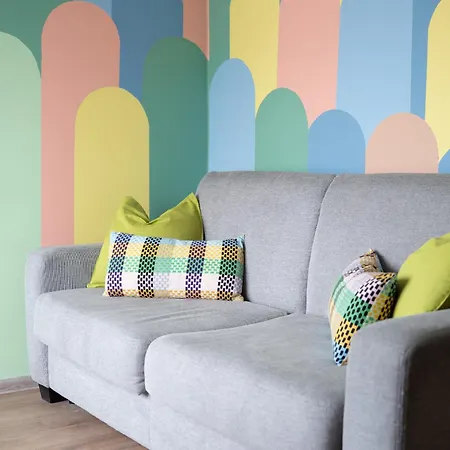 Apartment Family Garden With Free Private Parking & Playground Riga