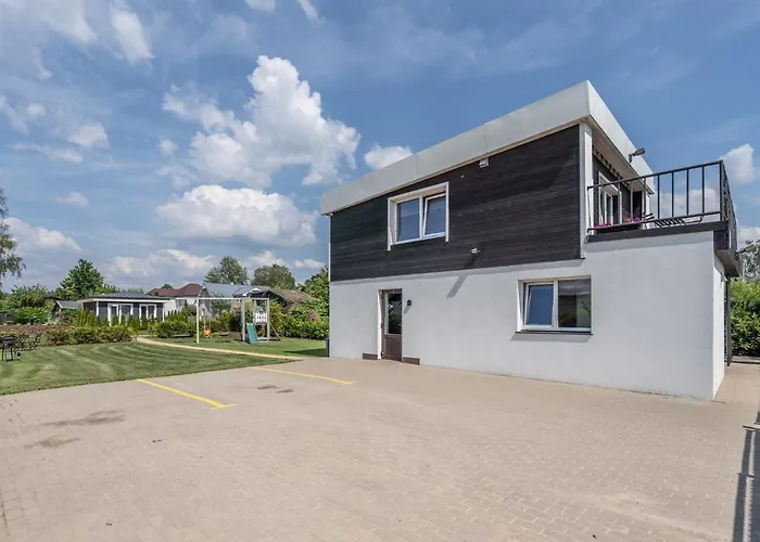 Family Garden With Free Private Parking & Playground Apartment Riga