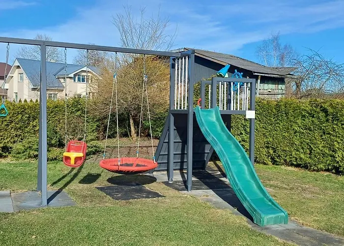 Family Garden With Free Private Parking & Playground * Riga